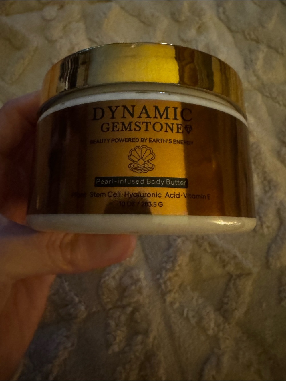 Pearl-Infused Body Butter - Gold